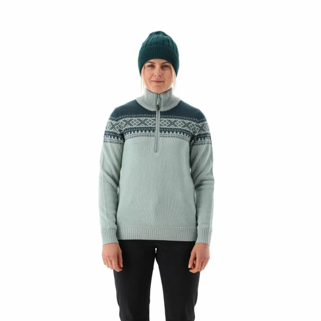 Damen-Sweatshirt mit halbem Reißverschluss in Wooltech>CMP Online