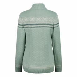 Damen-Sweatshirt mit halbem Reißverschluss in Wooltech><noscript><img width=