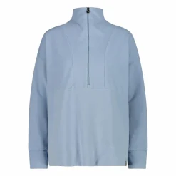 Damen-Sweatshirt mit halblangem Reißverschluss und hohem Kragen>CMP Best
