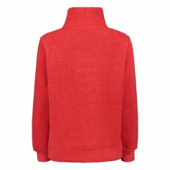 Damen-Sweatshirt mit Half-Zip aus High Loft><noscript><img width=