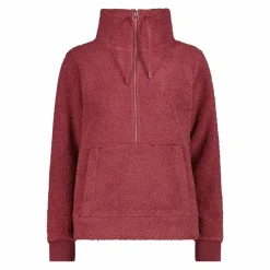 Damen-Sweatshirt mit Half-Zip aus High Loft><noscript><img width=