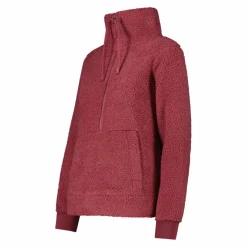 Damen-Sweatshirt mit Half-Zip aus High Loft><noscript><img width=