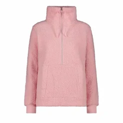Damen-Sweatshirt mit Half-Zip aus High Loft><noscript><img width=