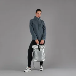 Damen-Sweatshirt mit Half-Zip aus High Loft><noscript><img width=