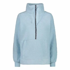 Damen-Sweatshirt mit Half-Zip aus High Loft><noscript><img width=