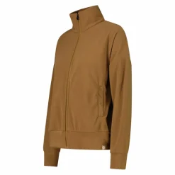Damen-Sweatshirt mit hohem Kragen und Reißverschluss><noscript><img width=