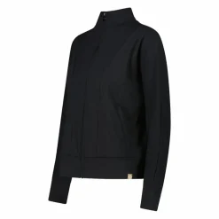 Damen-Sweatshirt mit hohem Kragen und Reißverschluss><noscript><img width=