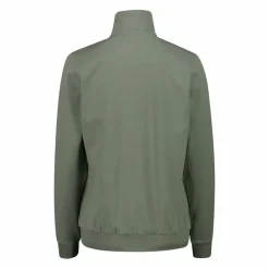 Damen-Sweatshirt mit Reißverschluss aus Baumwollstretch><noscript><img width=