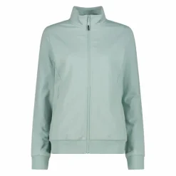 Damen-Sweatshirt mit Reißverschluss aus Baumwollstretch><noscript><img width=