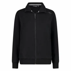 Damen-Sweatshirt mit Reißverschluss aus Baumwollstretch><noscript><img width=