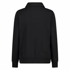 Damen-Sweatshirt mit Reißverschluss aus Baumwollstretch><noscript><img width=