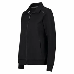 Damen-Sweatshirt mit Reißverschluss aus Baumwollstretch><noscript><img width=