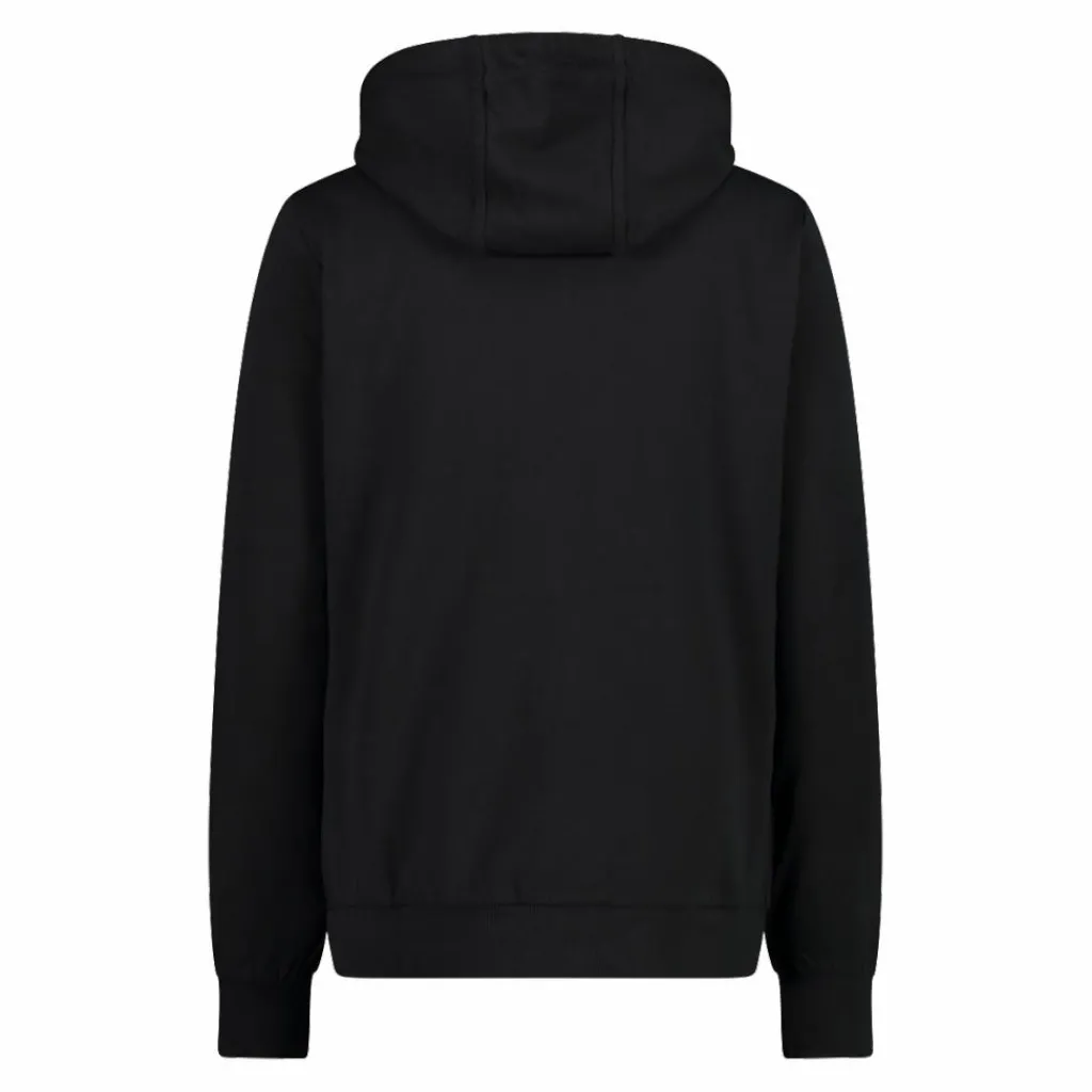 Damen-Sweatshirt mit Reißverschluss und Kapuze aus Baumwollstretch>CMP Discount