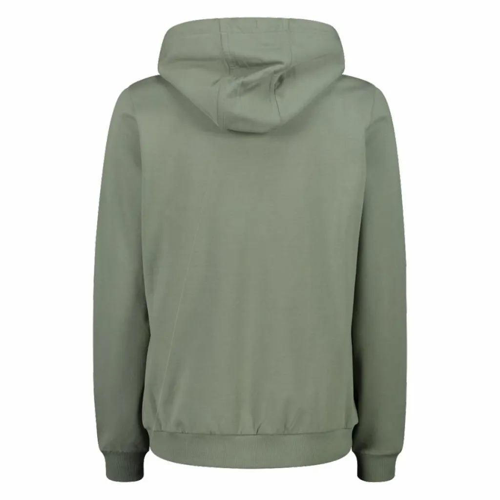 Damen-Sweatshirt mit Reißverschluss und Kapuze aus Baumwollstretch>CMP Discount