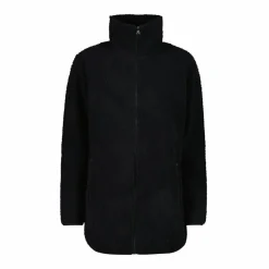Damen-Sweatshirt mit Reißverschluss aus Teddyfleece>CMP Outlet