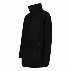 Damen-Sweatshirt mit Reißverschluss aus Teddyfleece><noscript><img width=