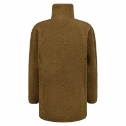 Damen-Sweatshirt mit Reißverschluss aus Teddyfleece><noscript><img width=