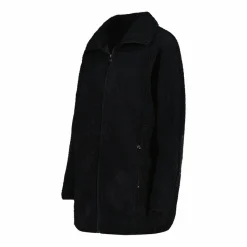 Damen-Sweatshirt mit Reißverschluss aus Teddyfleece><noscript><img width=