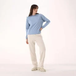 Damen-Sweatshirt mit Rundhalsausschnitt><noscript><img width=
