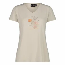 Damen-T-Shirt aus Funktionsgewebe mit Print vorne><noscript><img width=