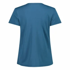 Damen-T-Shirt aus Piqué mit Print vorne><noscript><img width=