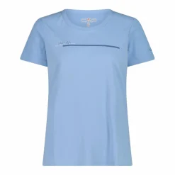 Damen-T-Shirt aus Piqué mit Print vorne><noscript><img width=