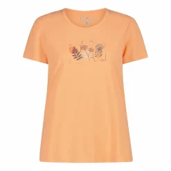 Damen-T-Shirt aus Piqué mit Print vorne><noscript><img width=