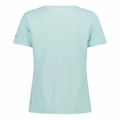Damen-T-Shirt aus Piqué mit Print vorne><noscript><img width=