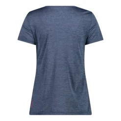 Damen-T-Shirt mit breitem Ausschnitt aus Light Jersey><noscript><img width=
