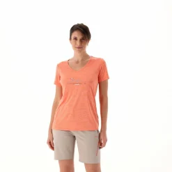 Damen-T-Shirt mit breitem Ausschnitt aus Light Jersey><noscript><img width=