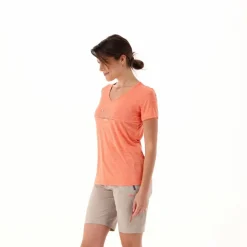 Damen-T-Shirt mit breitem Ausschnitt aus Light Jersey><noscript><img width=