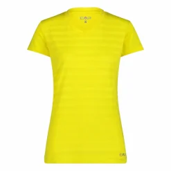 Damen-T-Shirt mit horizontalen Mesh-Einsätzen>CMP Sale
