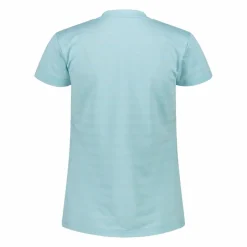 Damen-T-Shirt mit horizontalen Mesh-Einsätzen><noscript><img width=
