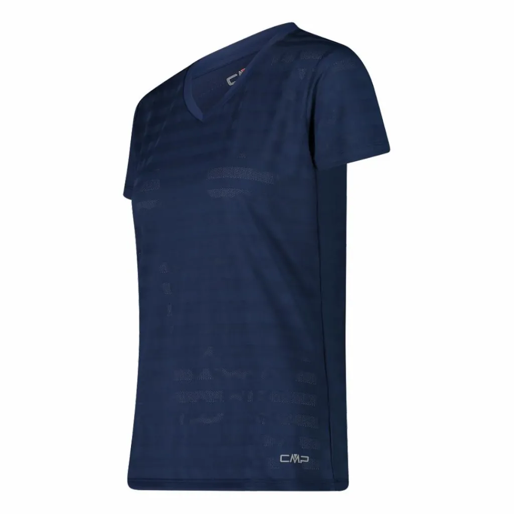Damen-T-Shirt mit horizontalen Mesh-Einsätzen>CMP Sale