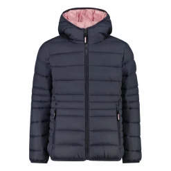 Daunenjacke für Mädchen mit Taftkapuze><noscript><img width=