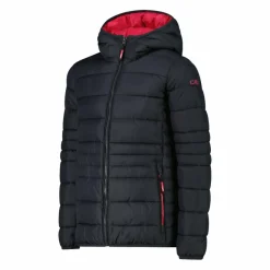 Daunenjacke für Mädchen mit Taftkapuze><noscript><img width=
