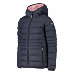 Daunenjacke für Mädchen mit Taftkapuze><noscript><img width=