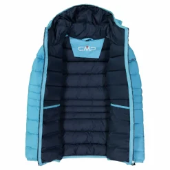 Daunenjacke für Mädchen mit Taftkapuze><noscript><img width=