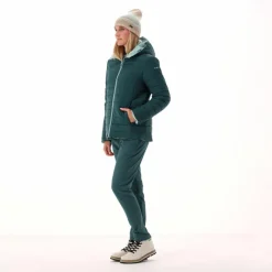 Doubleface-Jacke mit Kapuze für Damen><noscript><img width=