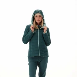 Doubleface-Jacke mit Kapuze für Damen><noscript><img width=