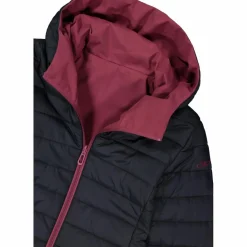 Doubleface-Jacke mit Kapuze für Damen><noscript><img width=