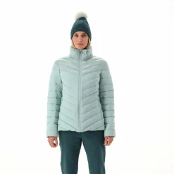 Einfarbige Daunenjacke mit Sorona® Aura für Damen><noscript><img width=