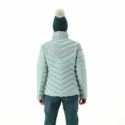 Einfarbige Daunenjacke mit Sorona® Aura für Damen><noscript><img width=