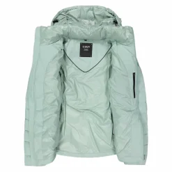 Einfarbige Daunenjacke mit Sorona® Aura für Damen><noscript><img width=