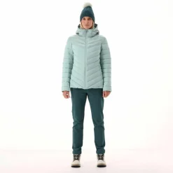 Einfarbige Daunenjacke mit Sorona® Aura für Damen><noscript><img width=