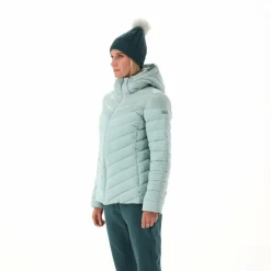 Einfarbige Daunenjacke mit Sorona® Aura für Damen><noscript><img width=