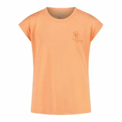 Einfarbiges Jersey-T-Shirt für Mädchen><noscript><img width=