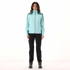 Extraleichte Softshelljacke mit Kapuze für Damen><noscript><img width=