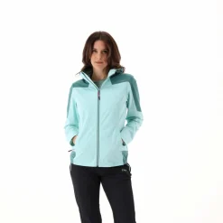 Extraleichte Softshelljacke mit Kapuze für Damen><noscript><img width=