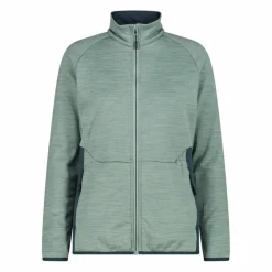 Fleece Grid Tech mit Reißverschluss für Damen meliert><noscript><img width=